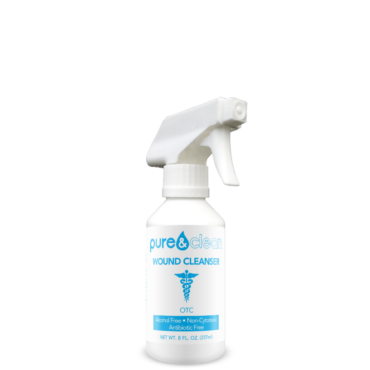 Wound Cleanser (8oz spray bottle) 100 ppm HOCL